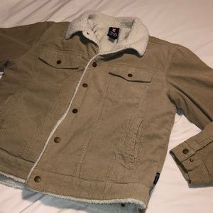 Chaps Sherpa Corduroy Jacket Fall Wear